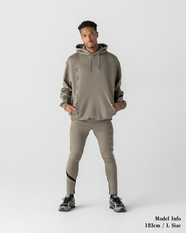 CRONOS LIGHTWEIGHT HYBRID HOODIE【TAUPE】
