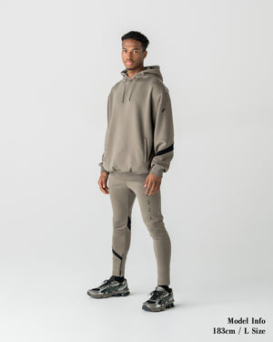 CRONOS LIGHTWEIGHT HYBRID HOODIE【TAUPE】