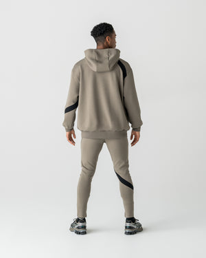 CRONOS LIGHTWEIGHT HYBRID HOODIE【TAUPE】
