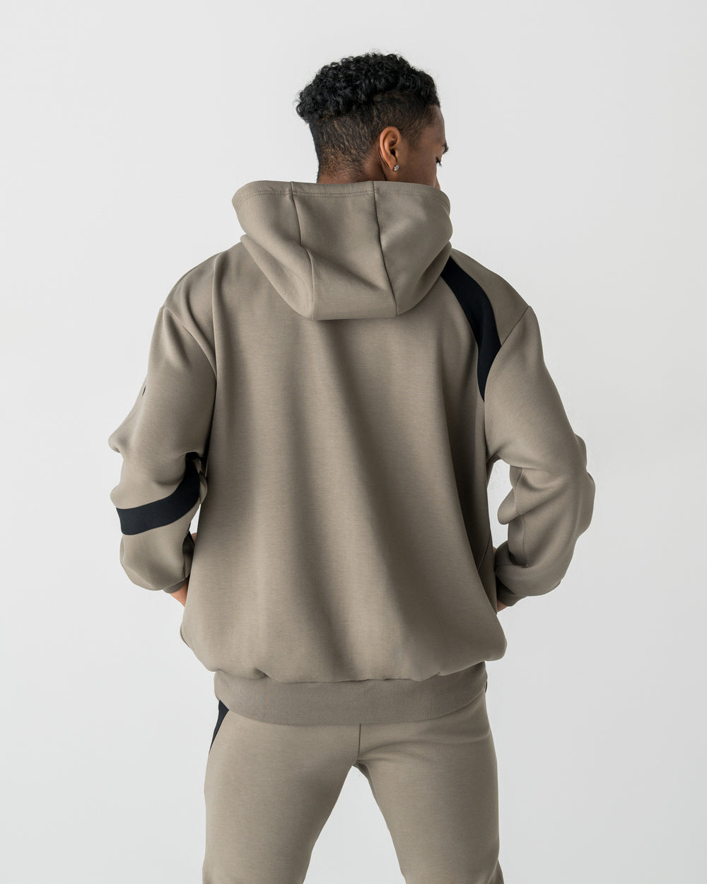 CRONOS LIGHTWEIGHT HYBRID HOODIE【TAUPE】