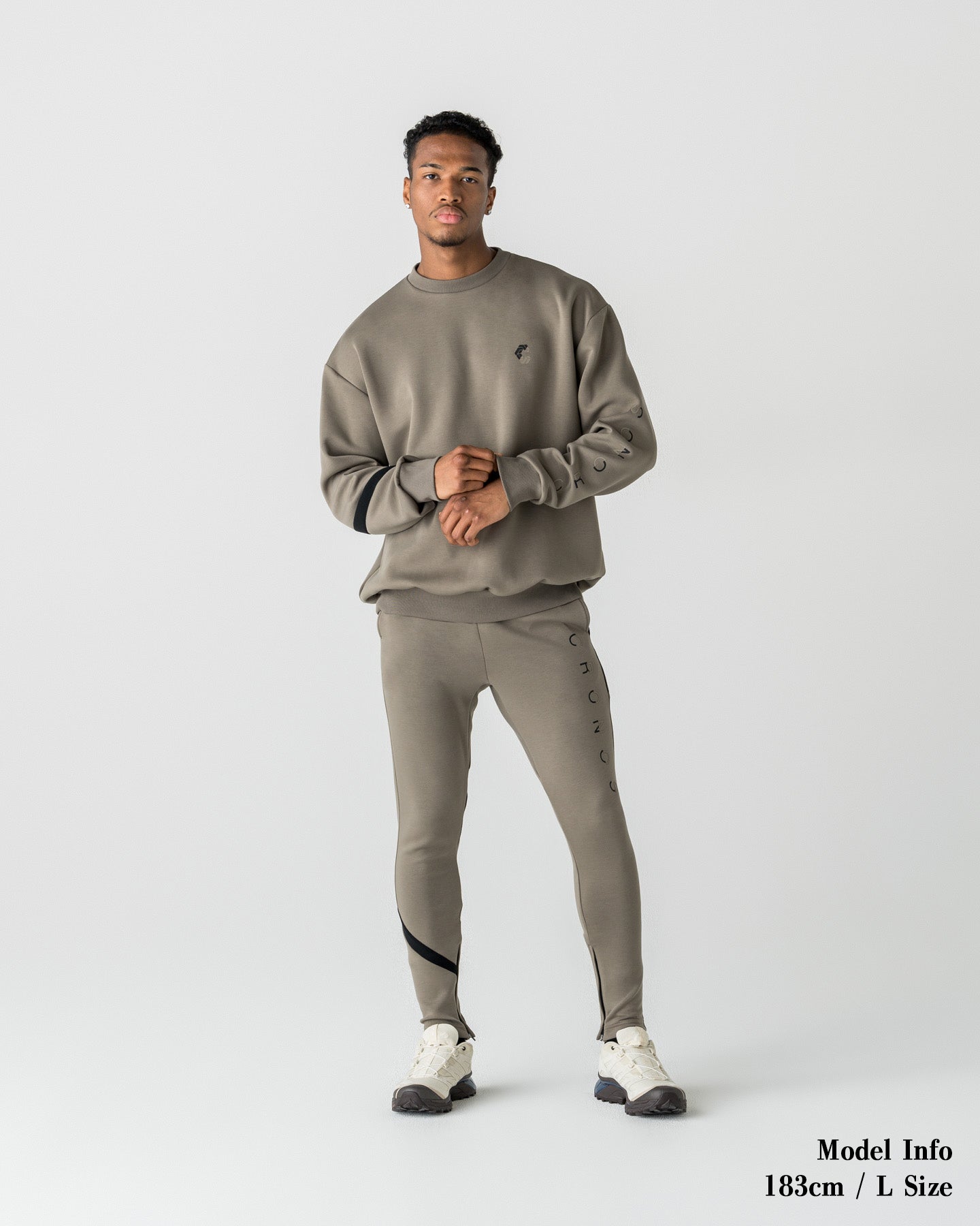 トップス CRONOS LIGHTWEIGHT HYBRID L/S TEE CRONOS LIGHTWEIGHT HYBRID L/S TEE【TAUPE】
