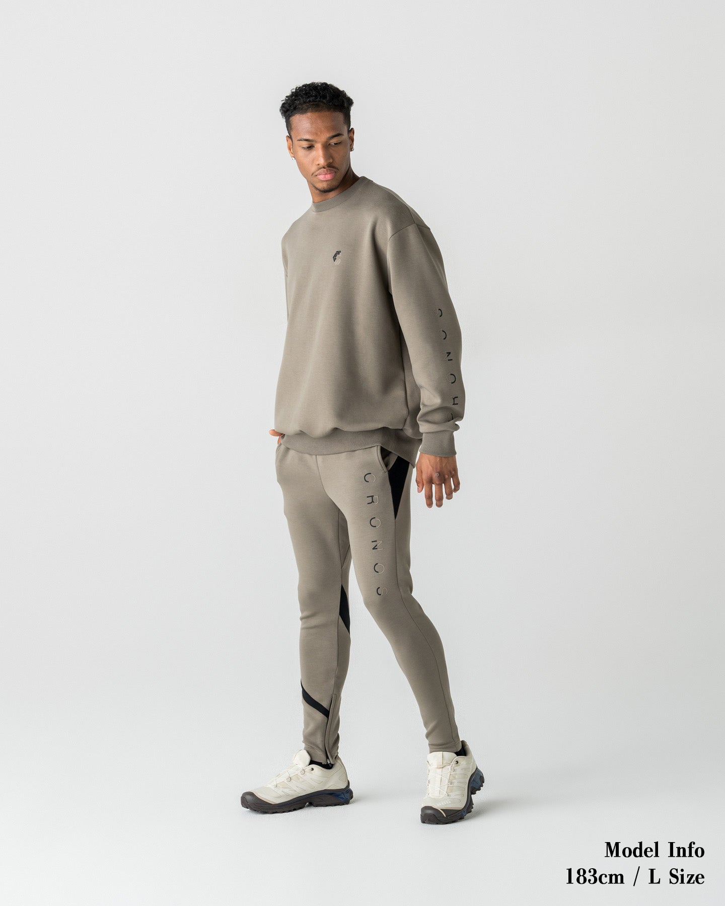 トップス CRONOS LIGHTWEIGHT HYBRID L/S TEE CRONOS LIGHTWEIGHT HYBRID L/S TEE【TAUPE】