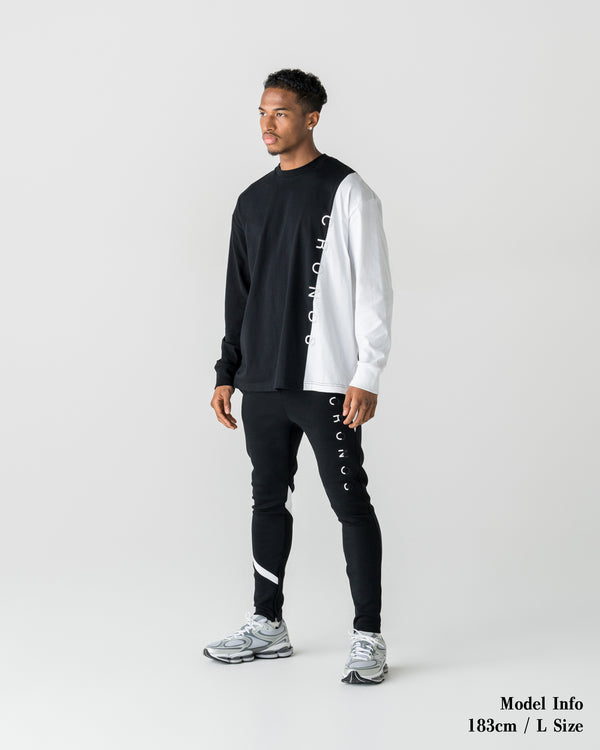 CRONOS TONE SWITCH L/L TEE【BLACK】