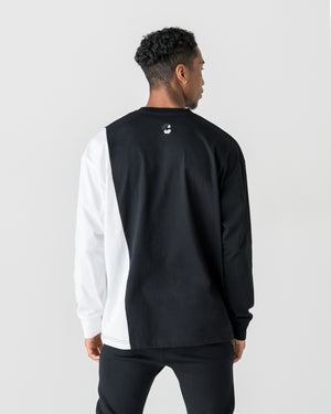 CRONOS TONE SWITCH L/L TEE【BLACK】