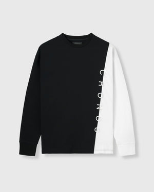 CRONOS TONE SWITCH L/L TEE【BLACK】