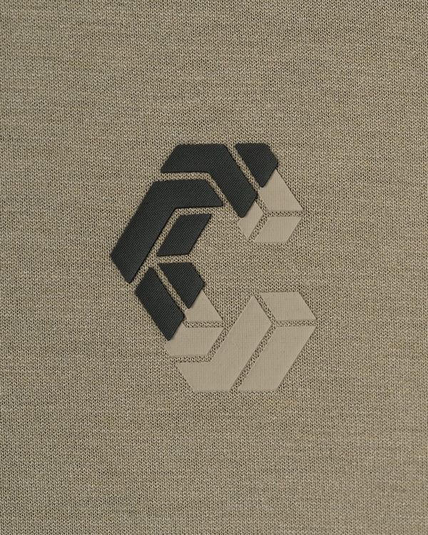 CRONOS LIGHTWEIGHT HYBRID L/S TEE【TAUPE】