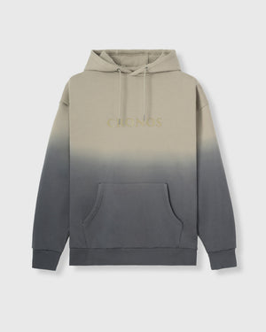 CRONOS  GRADATION HOODIE【GREIGE】