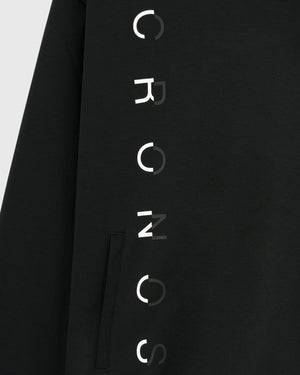 CRONOS LIGHTWEIGHT HYBRID HOODIE【BLACK】