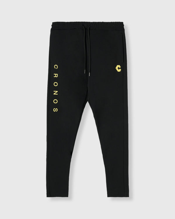 CRONOS ACTIVE SLIM Long Pants【BLACK×YELLOW】