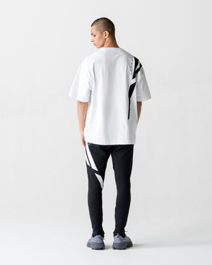 CRONOS ACTIVE FLOW OVERSIZE S/S TEE【WHITE】