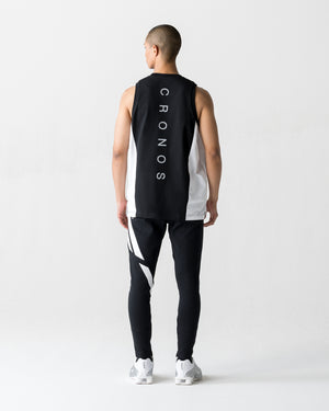 CRONOS ACTIVE FLOW SKINNY PANTS【BLACK】