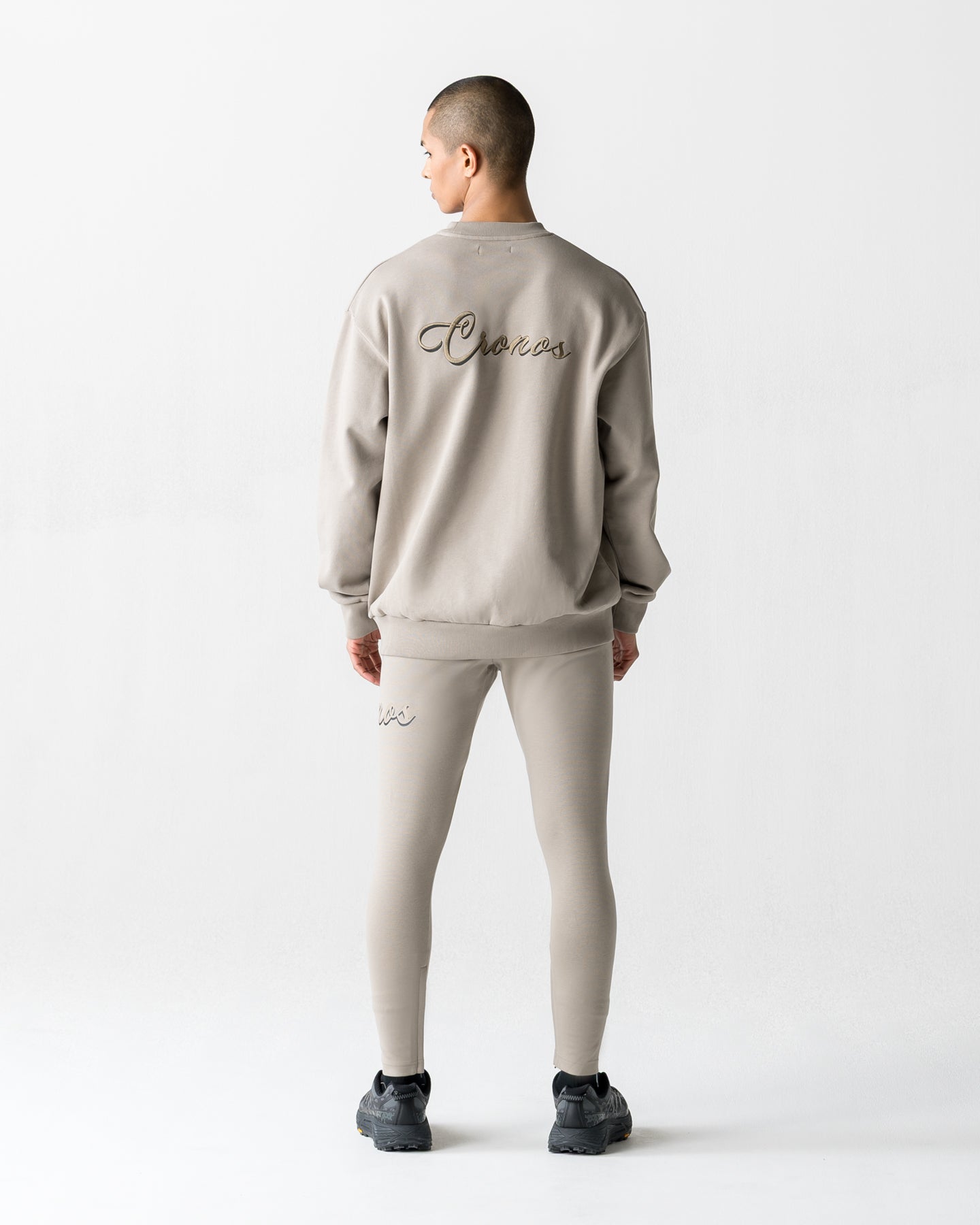 CRONOS SCRIPT SWEAT【GREIGE】