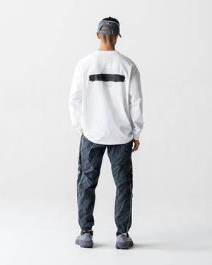 CRONOS PAINT STROKE L/S TEE【WHITE】
