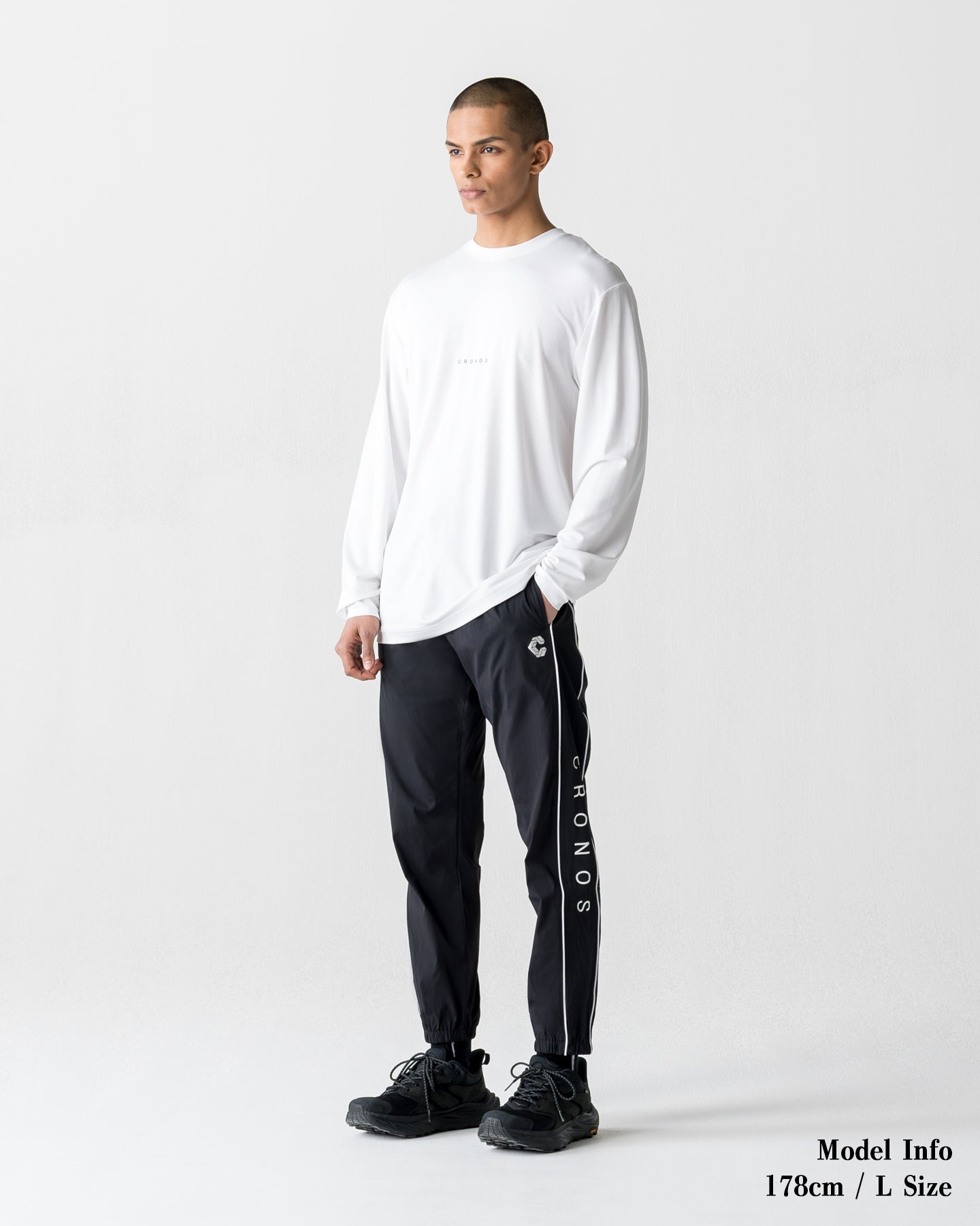 CRONOS VISION PIPING PANTS【BLACK】