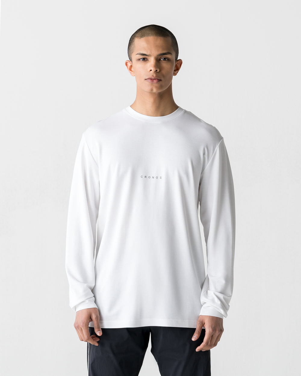 CRONOS BOLD BACK LOGO REGULARFIT T-SHIRT【WHITE】