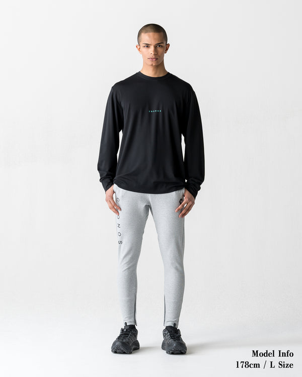 CRONOS BOLD BACK LOGO REGULARFIT T-SHIRT【BLACK×T.BLUE】