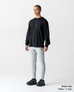 CRONOS BOLD BACK LOGO REGULARFIT T-SHIRT【BLACK×T.BLUE】