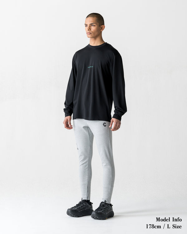 CRONOS BOLD BACK LOGO REGULARFIT T-SHIRT【BLACK×T.BLUE】