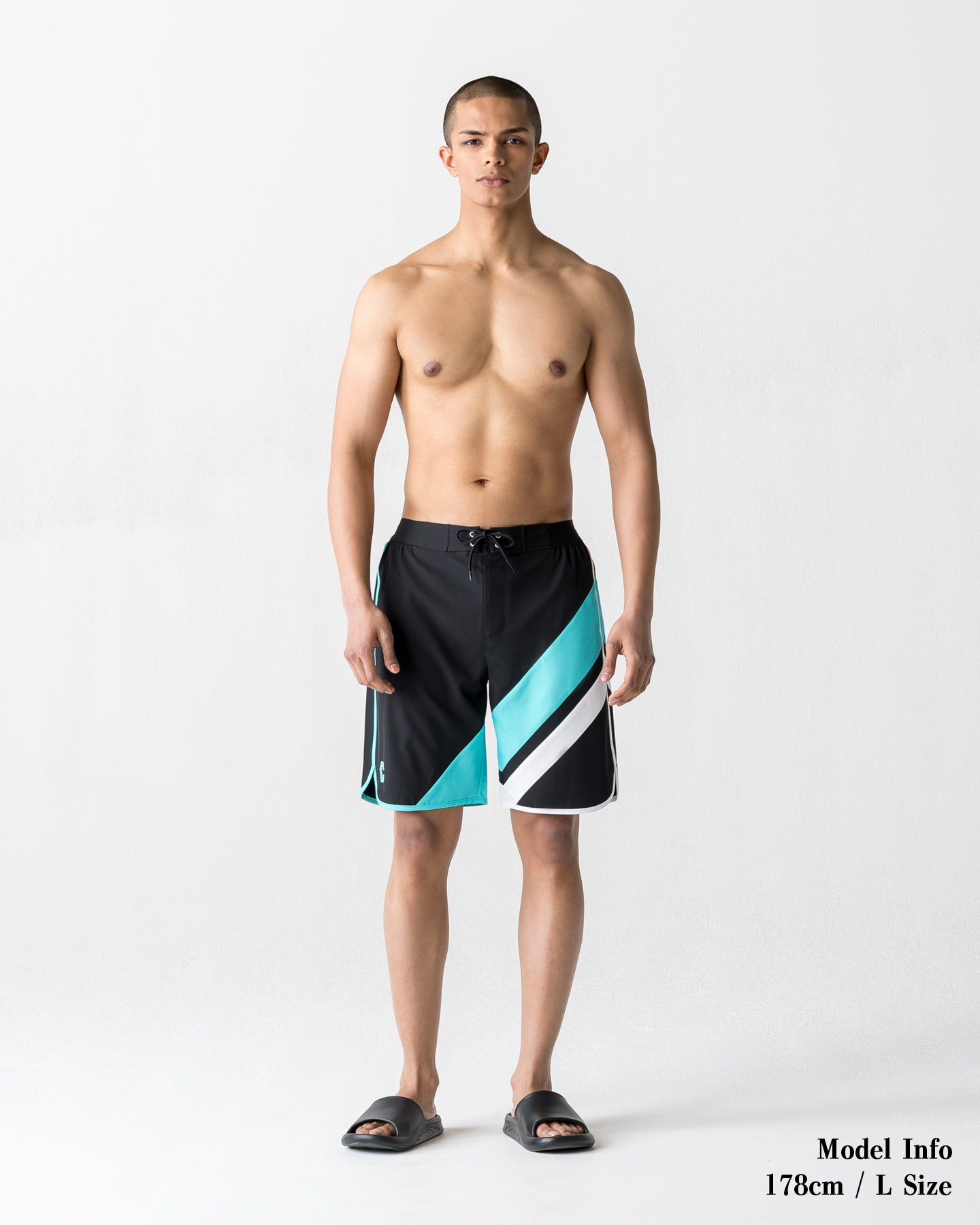 CRONOS ONE FLOW COMPETITION SHORTS【BLACK×T.BLUE】