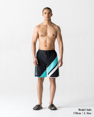 CRONOS ONE FLOW COMPETITION SHORTS【BLACK×T.BLUE】