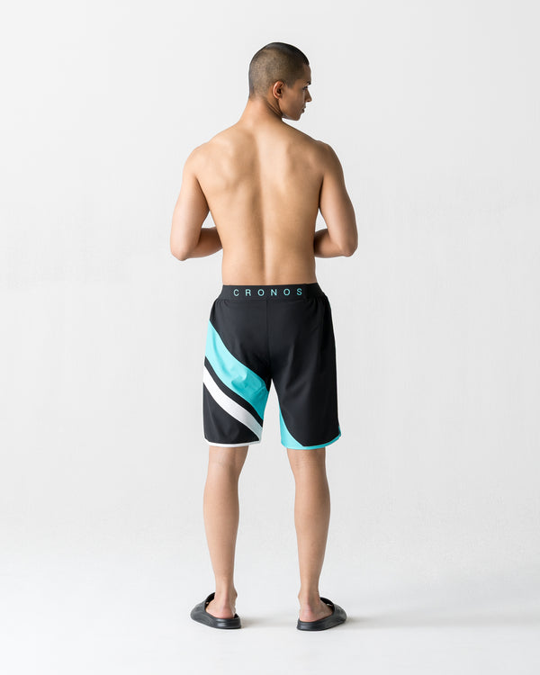 CRONOS ONE FLOW COMPETITION SHORTS【BLACK×T.BLUE】