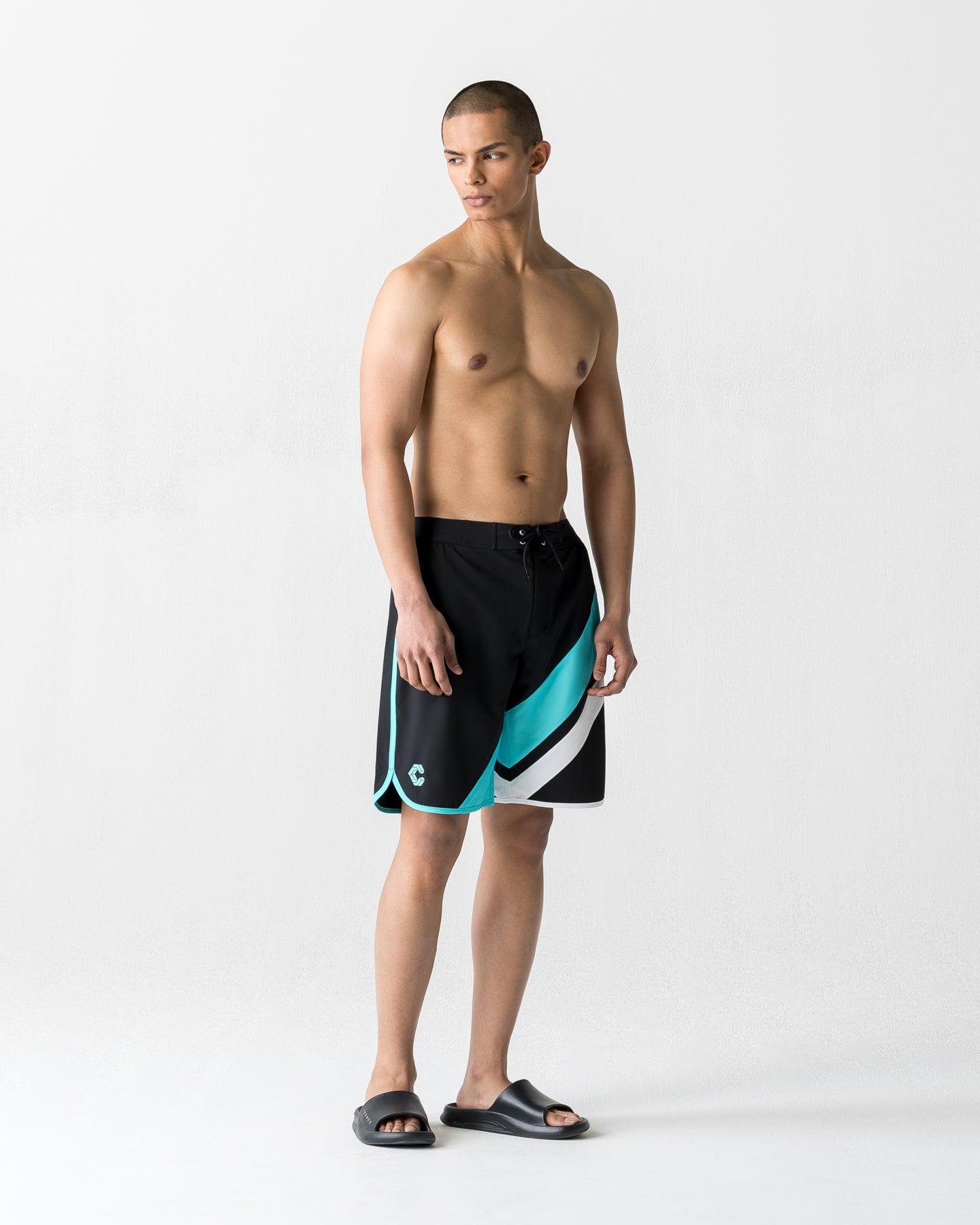 CRONOS ONE FLOW COMPETITION SHORTS【BLACK×T.BLUE】