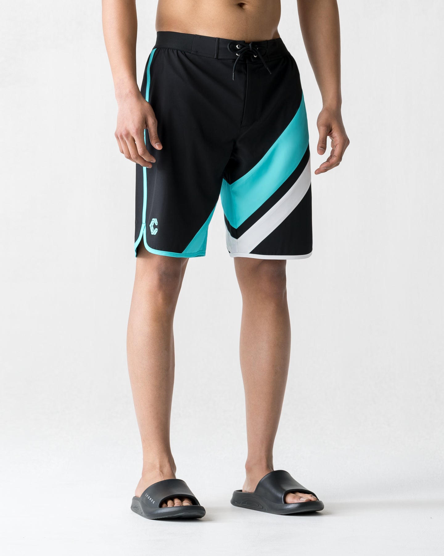 CRONOS ONE FLOW COMPETITION SHORTS【BLACK×T.BLUE】