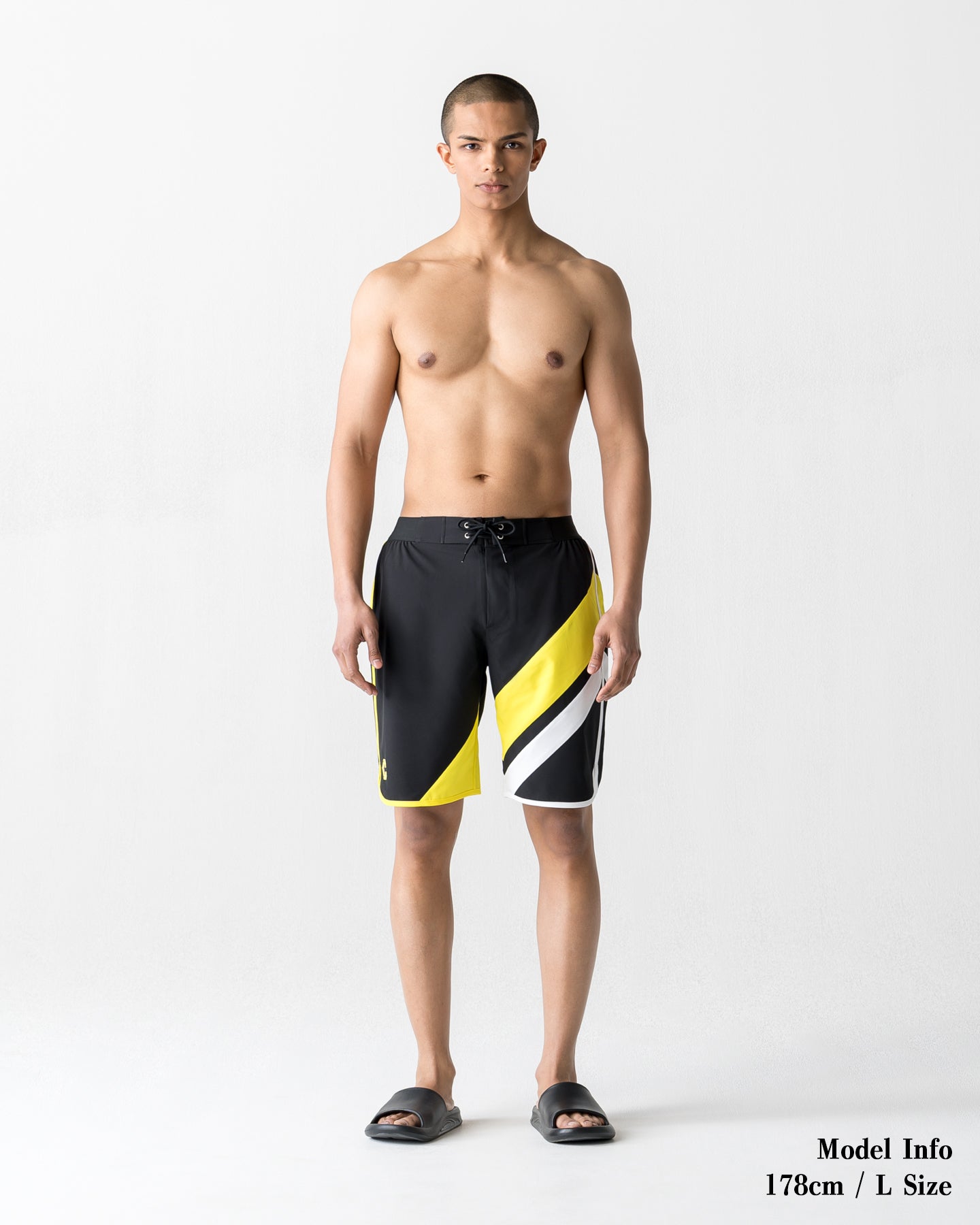 CRONOS ONE FLOW COMPETITION SHORTS【BLACK×YELLOW】