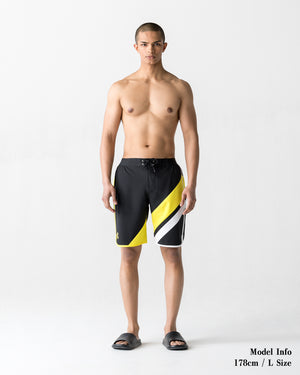 CRONOS ONE FLOW COMPETITION SHORTS【BLACK×YELLOW】