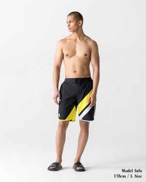 CRONOS ONE FLOW COMPETITION SHORTS【BLACK×YELLOW】