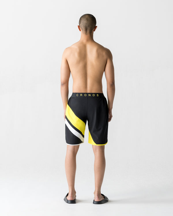 CRONOS ONE FLOW COMPETITION SHORTS【BLACK×YELLOW】
