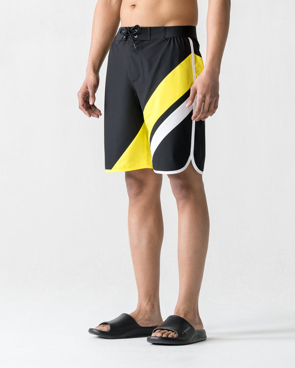 CRONOS ONE FLOW COMPETITION SHORTS【BLACK×YELLOW】