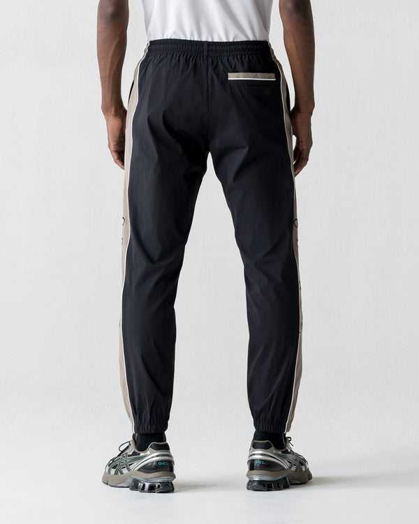 CRONOS VISION PIPING PANTS【BLACK×TAUPE】