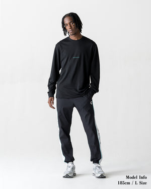 CRONOS BOLD BACK LOGO REGULARFIT T-SHIRT【BLACK×T.BLUE】