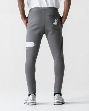 CRONOS PAINT STROKE SKINNY PANTS【D.GRAY】