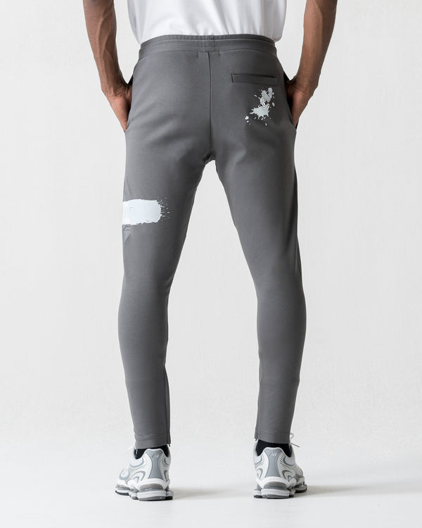 CRONOS PAINT STROKE SKINNY PANTS【D.GRAY】