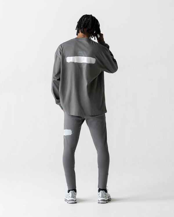 CRONOS PAINT STROKE SKINNY PANTS【D.GRAY】