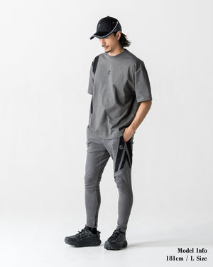 CRONOS ACTIVE FLOW SKINNY PANTS【D.GRAY】