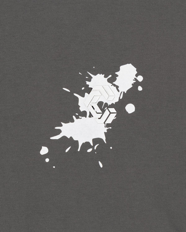 CRONOS PAINT STROKE L/S TEE【D.GRAY】