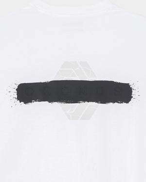 CRONOS PAINT STROKE L/S TEE【WHITE】