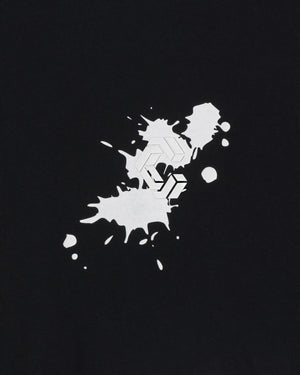 CRONOS PAINT STROKE L/S TEE【BLACK】