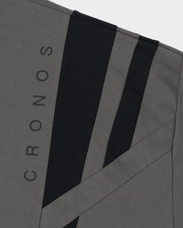 CRONOS ACTIVE FLOW OVERSIZE S/S TEE【D.GRAY】
