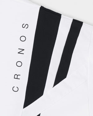 CRONOS ACTIVE FLOW OVERSIZE S/S TEE【WHITE】