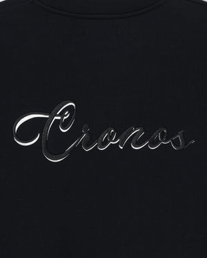 CRONOS  SCRIPT SWEAT【BLACK】