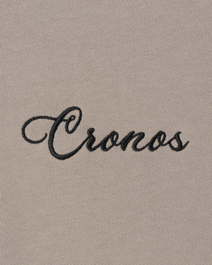 CRONOS  SCRIPT SWEAT【GREIGE】