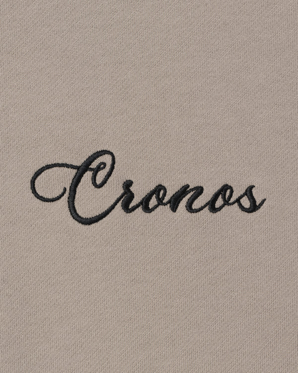 CRONOS  SCRIPT SWEAT【GREIGE】