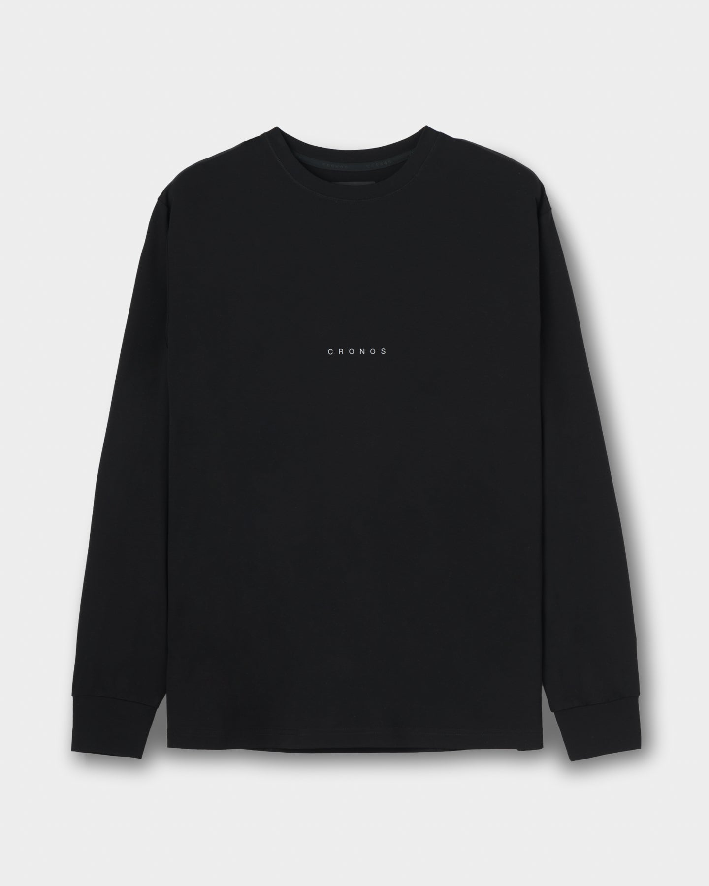 CRONOS BOLD BACK LOGO REGULARFIT T-SHIRT【BLACK×SILVER】
