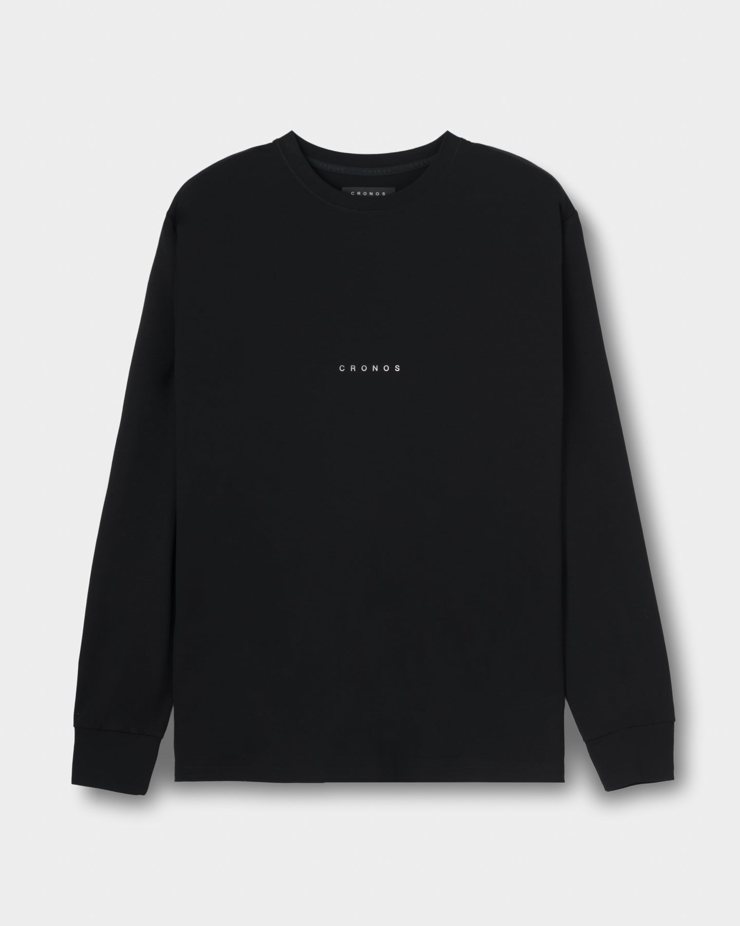 CRONOS BOLD BACK LOGO REGULARFIT T-SHIRT【BLACK】