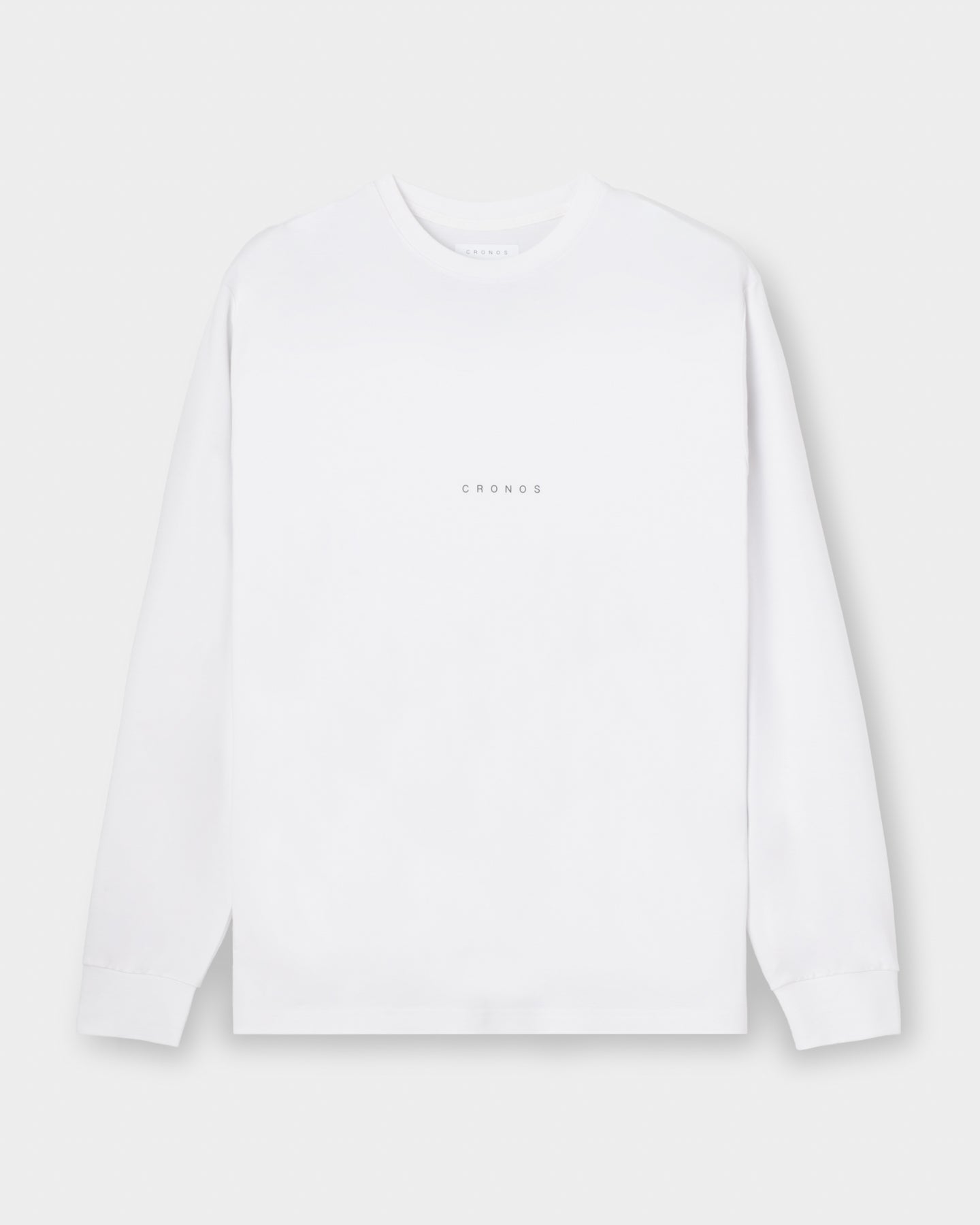 CRONOS BOLD BACK LOGO REGULARFIT T-SHIRT【WHITE】