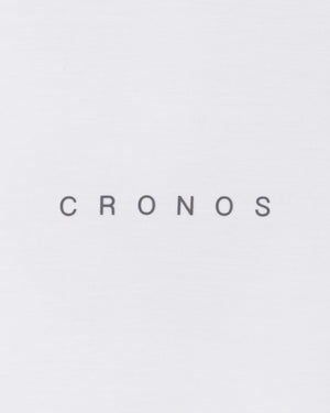 CRONOS BOLD BACK LOGO REGULARFIT T-SHIRT【WHITE】